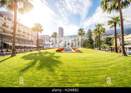 Place du Casino de Monte Carlo Banque D'Images