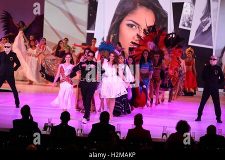 Concours de Miss Monde 2014 Banque D'Images