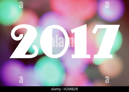 L'arrière-plan lumineux blured avec texte Banque D'Images