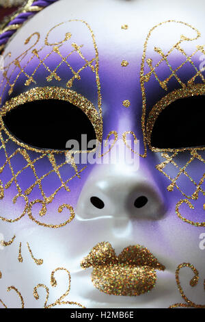 Masquerade Mask close up isolé photo Banque D'Images