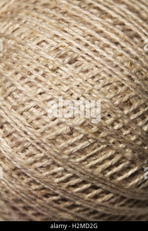 Thread texture background macro close up Banque D'Images