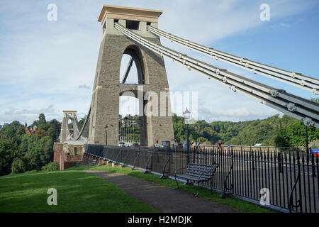 Brunel's Clifton Suspension Bridge, Bristol -4 Banque D'Images