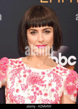 CONSTANCE ZIMMER actrice US en septembre 2016. Photo Jeffrey Mayer Banque D'Images