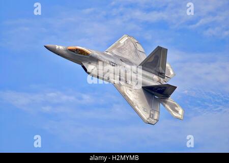 Lockheed Martin F-22A Raptor Banque D'Images