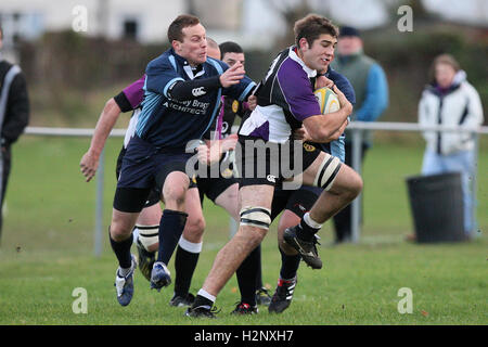 Park & Gidea Romford vs RFC RFC à Mersea Island Crow Lane - 28/11/09 Banque D'Images