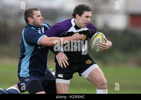 Park & Gidea Romford vs RFC RFC à Mersea Island Crow Lane - 28/11/09 Banque D'Images