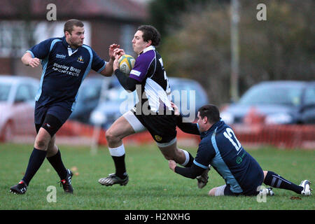 Park & Gidea Romford vs RFC RFC à Mersea Island Crow Lane - 28/11/09 Banque D'Images