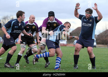 Park & Gidea Romford vs RFC RFC à Mersea Island Crow Lane - 28/11/09 Banque D'Images