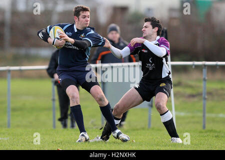 Park & Gidea Romford vs RFC RFC à Mersea Island Crow Lane - 28/11/09 Banque D'Images