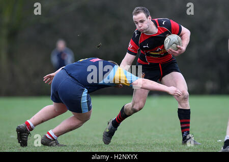 Ancienne Cooperians vs RFC RFC Campion - Essex Rugby League - 27/03/10 Banque D'Images