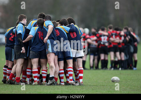 Ancienne Cooperians vs RFC RFC Campion - Essex Rugby League - 27/03/10 Banque D'Images