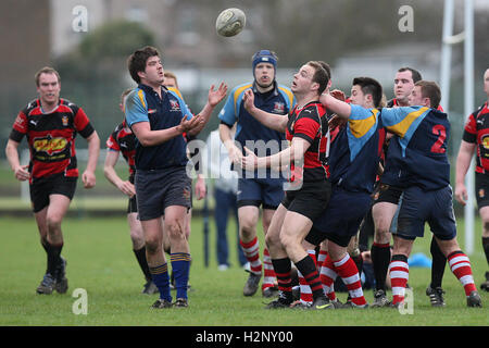 Ancienne Cooperians vs RFC RFC Campion - Essex Rugby League - 27/03/10 Banque D'Images