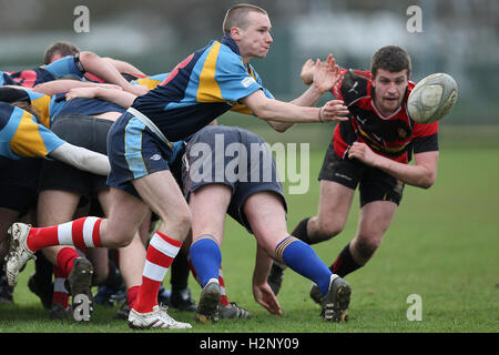 Ancienne Cooperians vs RFC RFC Campion - Essex Rugby League - 27/03/10 Banque D'Images