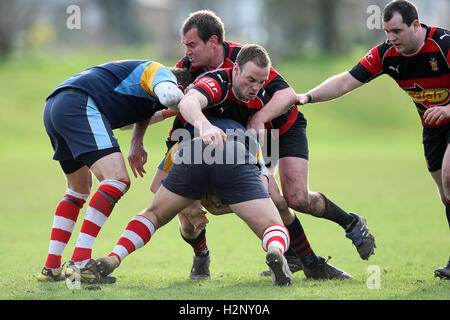 Ancienne Cooperians vs RFC RFC Campion - Essex Rugby League - 27/03/10 Banque D'Images