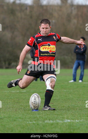 Ancienne Cooperians vs RFC RFC Campion - Essex Rugby League - 27/03/10 Banque D'Images