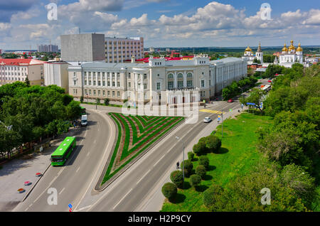 L'université industrielle de Tioumen, monastère. La Russie Banque D'Images