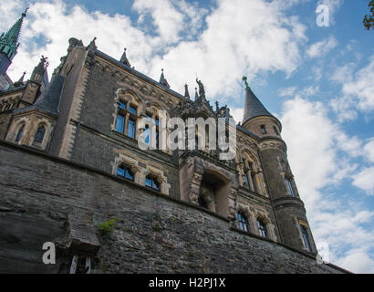 Le château de Wernigerode, dans le village appelé wernigerode Banque D'Images