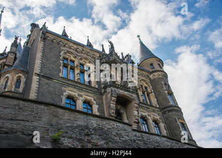 Le château de Wernigerode, dans le village appelé wernigerode Banque D'Images