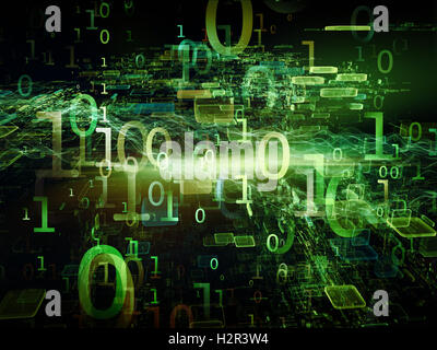 Chemin de Fractal Realms Banque D'Images