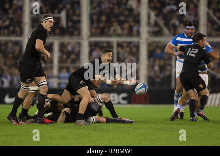 Buenos Airies, Argentine. 06Th Oct, 2016. Match International au cours de la Rugby Championship entre l'Argentine contre la Nouvelle-Zélande à l'Estadio José Amalfitani, le samedi, Octobre 1, 2016 à Buenos Aires, Argentine. Credit : Action Plus Sport/Alamy Live News Banque D'Images