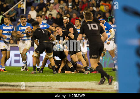 Buenos Airies, Argentine. 06Th Oct, 2016. Match International au cours de la Rugby Championship entre l'Argentine contre la Nouvelle-Zélande à l'Estadio José Amalfitani, le samedi, Octobre 1, 2016 à Buenos Aires, Argentine. Credit : Action Plus Sport/Alamy Live News Banque D'Images