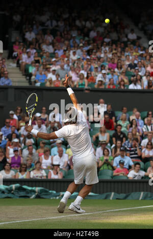 Rafael Nadal, Espagne, de Wimbledon 2010, ITF tournoi du Grand Chelem, Wimbledon, Angleterre, Royaume-Uni, Europe Banque D'Images