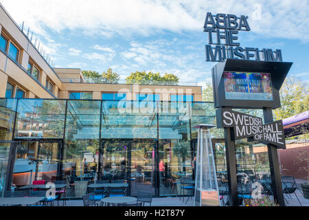 Le Musée Abba à Stockholm, Suède Banque D'Images