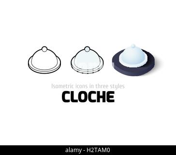 L'icône de cloche dans un style différent Illustration de Vecteur