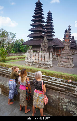 Temple de Taman Ayun. Mengwi. Bali. L'Indonésie, l'Asie. Banque D'Images