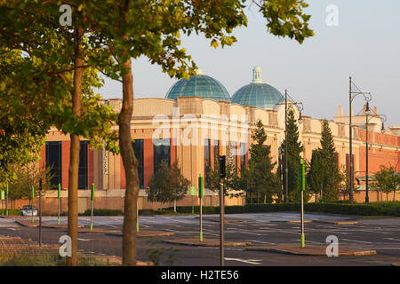 Le Trafford Centre Manchester Joh Lewis intu Trafford Centre grand centre commercial intérieur complexe de loisirs Centres Sea Life chain Banque D'Images