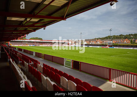 Accrington Stanley billetterie Stade stades sportifs stand Lancashire lieu lieu accueil architecte architecture structure f Banque D'Images