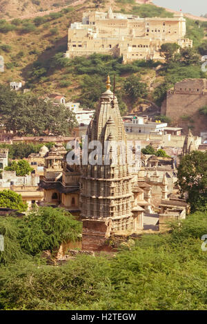 Jagat Shiromani Temple Sri Banque D'Images