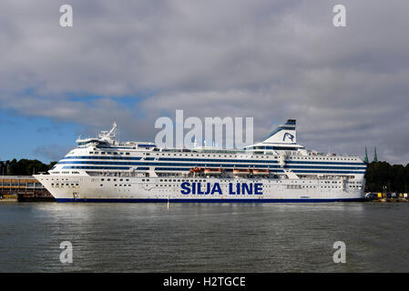 Cruiser dans le sud-port, Helsinki, Finlande Banque D'Images