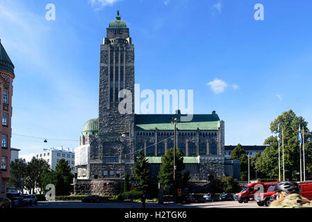 Église de Kallio - Kallion kirkko, Helsinki, Finlande Banque D'Images