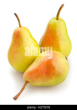 poires isolés Banque D'Images