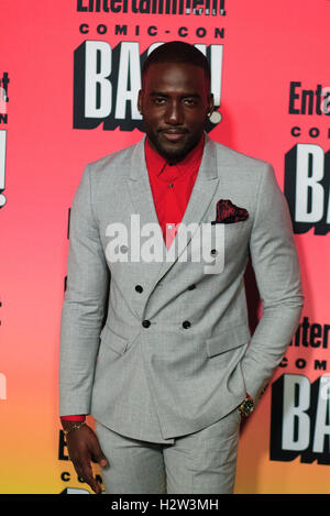 Castmates et célébrités se sont rassemblés samedi soir dans le cadre de l'Entertainment Weekly Comic Con annuel partie au Hard Rock Hotel de San Diego, CA. Shamier Anderson En vedette : Où : San Diego, California, United States Quand : 24 Oct 2016 Banque D'Images
