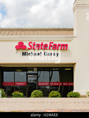 Extérieur de State Farm, une compagnie d'assurance. 2219 W. i-240 service road, Oklahoma City, Oklahoma, USA. Banque D'Images