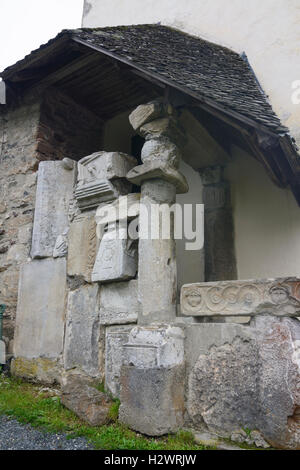 Maria Saal : église de Karnburg, détail, , Kärnten, Carinthie, Autriche Banque D'Images