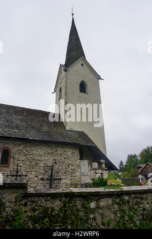 Maria Saal : église de Karnburg, , Kärnten, Carinthie, Autriche Banque D'Images