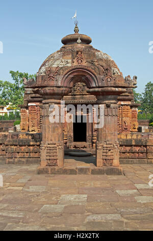 Hindu Temple Mukteshvara à Bhubaneswar, Orissa, Inde Banque D'Images