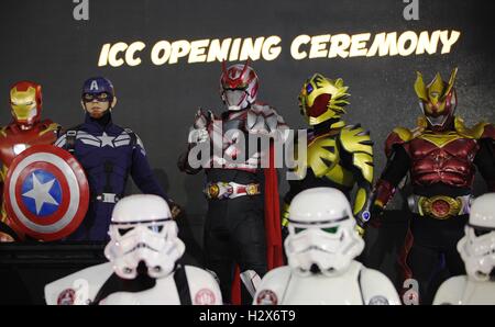 Jakarta, Indonésie. 06Th Oct, 2016. L'Indonésie Comic Con Cérémonie d'fiiled avec de nombreux amateurs de cospaly © Gusti Aldi/Pacific Press/Alamy Live News Banque D'Images