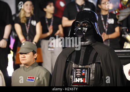 Jakarta, Indonésie. 06Th Oct, 2016. Indonésie Comic Con a lieu à Jakarta Convention Centre du 1er et 2 octobre 2016. L'événement s'est réduite de la culture pop stars. © Gusti Aldi/Pacific Press/Alamy Live News Banque D'Images