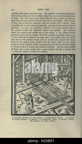 Cet ouvrage de Georgius Agricola, publié pour la première fois en 1556, est un texte fondamental sur le développement de l'exploitation minière et de la métallurgie. Il couvre les techniques minières, l'extraction minérale et divers procédés métallurgiques, offrant de précieuses informations sur les premières pratiques industrielles. L'édition comprend une introduction biographique, des annotations et des annexes pour améliorer la compréhension du contexte historique. Banque D'Images