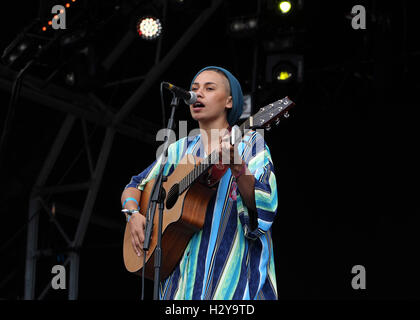 Au Camp Bestival 2016 château de Lulworth - Jour 3 : Avec Xylaroo Où : Dorset, Royaume-Uni Quand : 31 Oct 2016 Banque D'Images