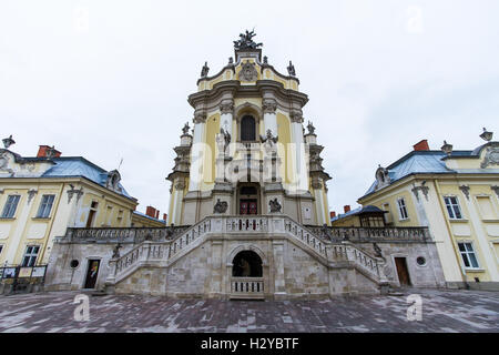 La Cathédrale Saint Georges de Lviv. L'Ukraine. 1744-1762. Banque D'Images