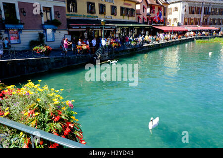 Annecy vieille ville, département, région Rhône-Alpes, France Banque D'Images