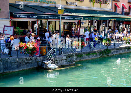Annecy vieille ville, département, région Rhône-Alpes, France Banque D'Images