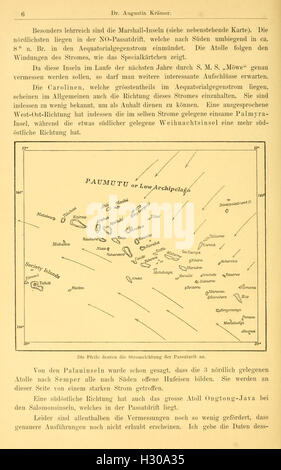 Über den Bau der Korallenriffe und die den samoanischen Planktonvertheilung un Küsten (page 96) BHL83 Banque D'Images