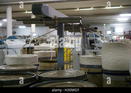 Les machines de la production de coton de Multan Pakistan Banque D'Images