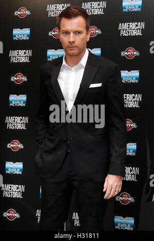 Rome, Italie. 06Th Oct, 2016. Ewan McGregor, Rome, 3 octobre 2016. Pastorale américaine Premiere Foto Samantha Zucchi Insidefoto insidefoto Crédit : srl/Alamy Live News Banque D'Images